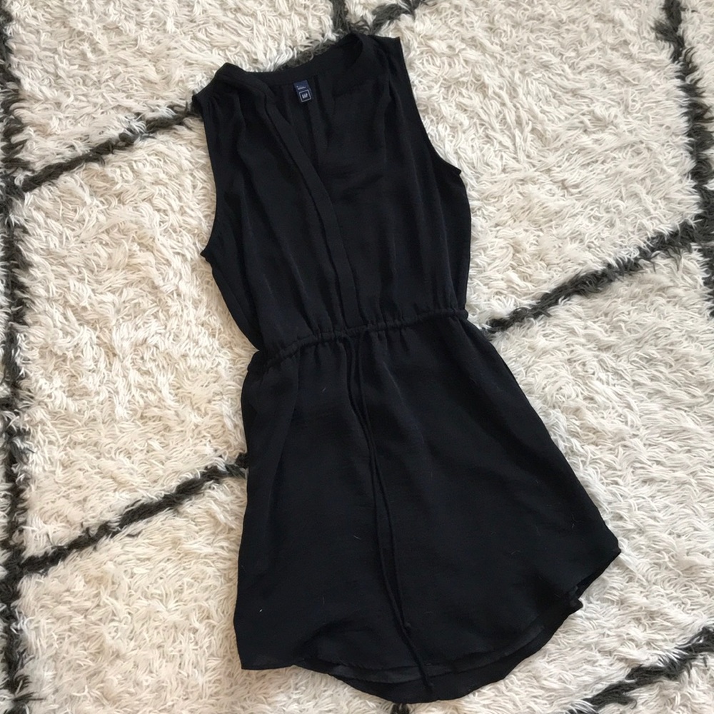 GAP Black Crepe Dress